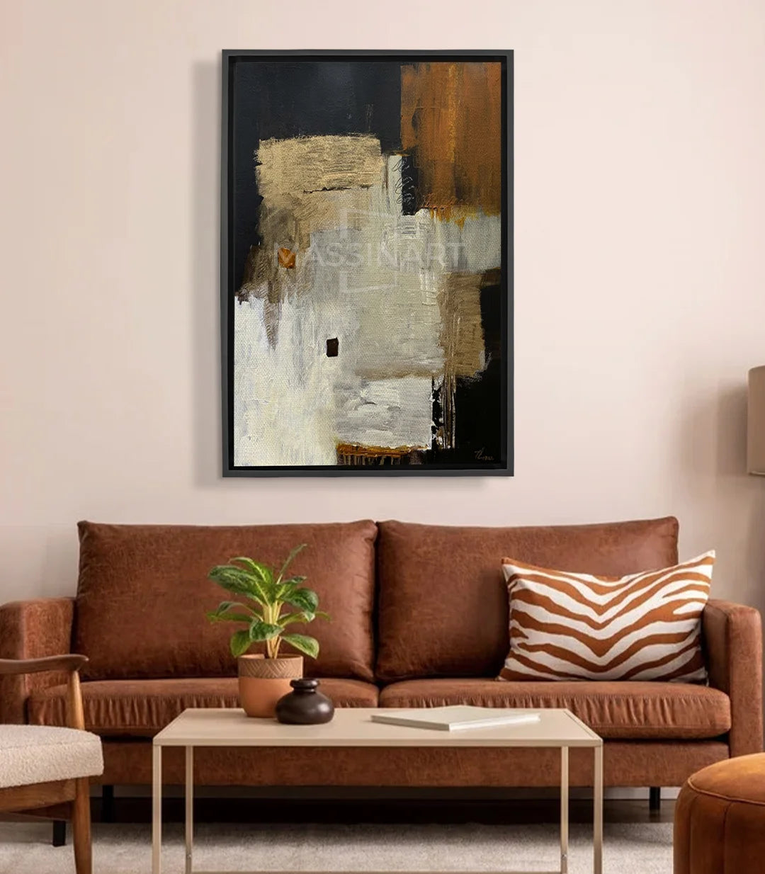 Afrique - signé par l'artiste Tatiana LPV.